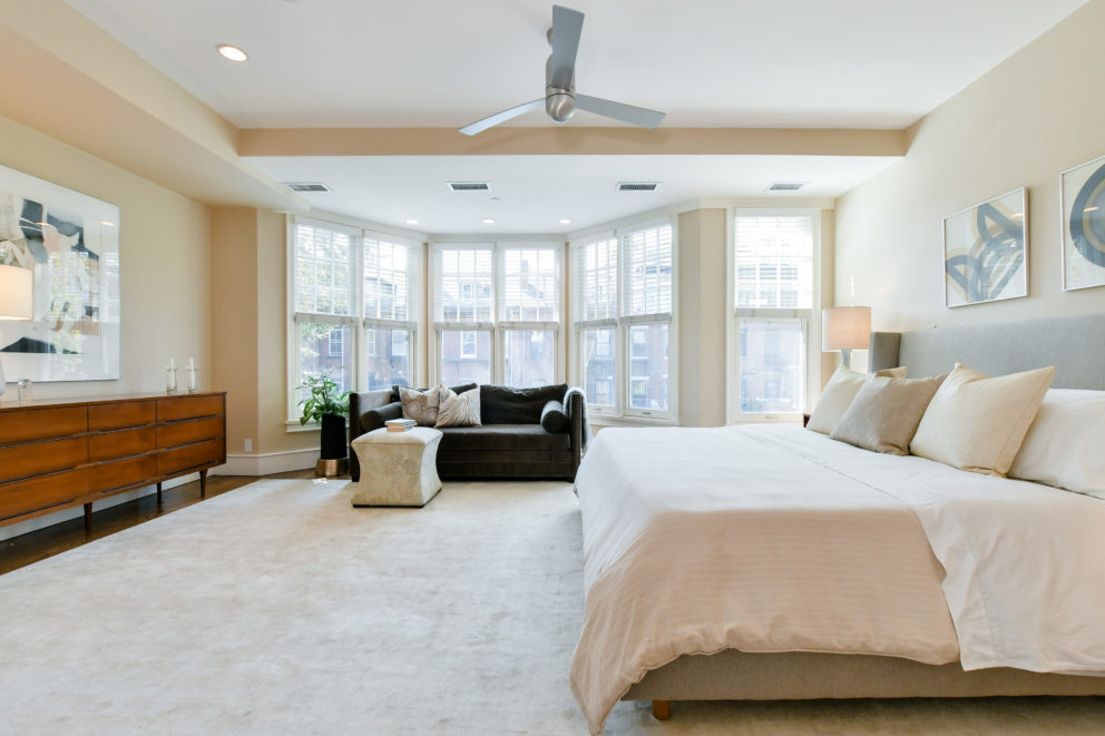 Master Bed Bay Window at 112 W Concord St.