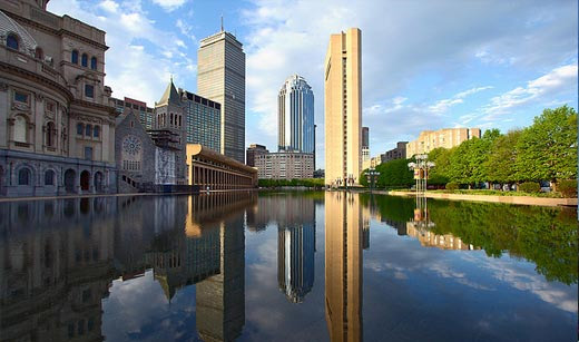 Christian Science Center Reflecting Pool